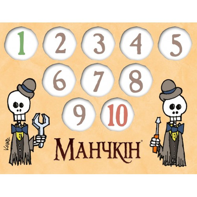 Набір лічильників рівнів: Манчкін