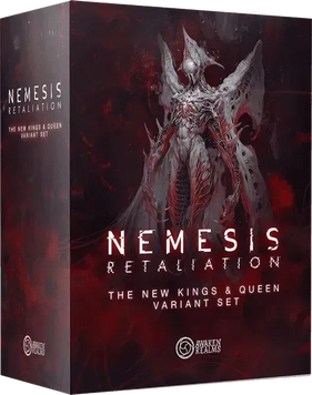 Набір альтернативних мініатюр до гри Nemesis: Retaliation - New Kings & Queen Variant Set