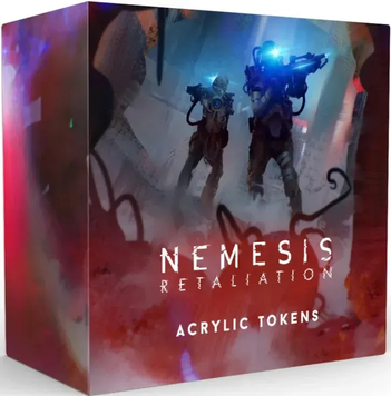 Делюкс набір акрилових жетонів до гри Немезида. Відплата. Acrylic Pack for Nemesis Retaliation (Stretch Goals)