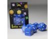Набір кубиків Opaque 7 Dice Set - Blue (7 шт.)