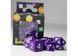 Набір кубиків - Opaque 7 Dice Set - Dark purple, Фіолетовий