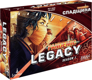 Настільна гра Пандемія. Спадщина. Сезон 1 (Pandemic Legacy: Season 1) 8063 фото