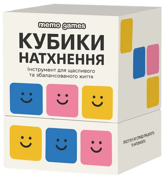 Настільна гра Кубики Натхнення 43612819 фото